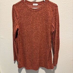 Simple Women's Brick Long Sleeve Top